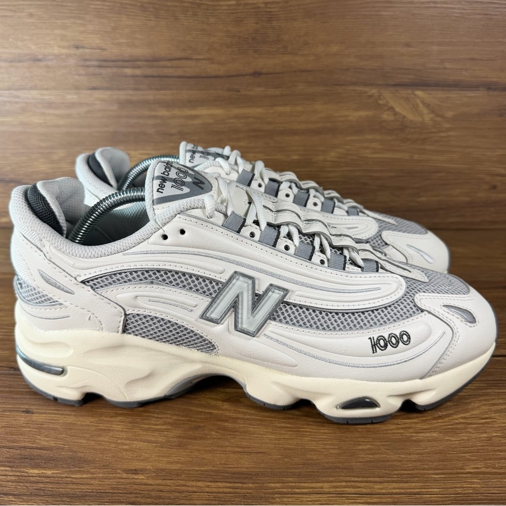 New Balance‎ 1000 White Leather Sneakers Men’s Size 11 Shoes